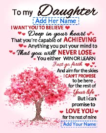 Cherry Blossoms to My Daughter I Love You from Mom