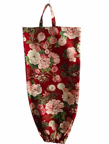 Best Carnations Grocery Bag Holder - Plastic Bag Organizer & Dispenser for Kitchen, Pantry, or Garage Storage - Reusable & Space-Saving Solution