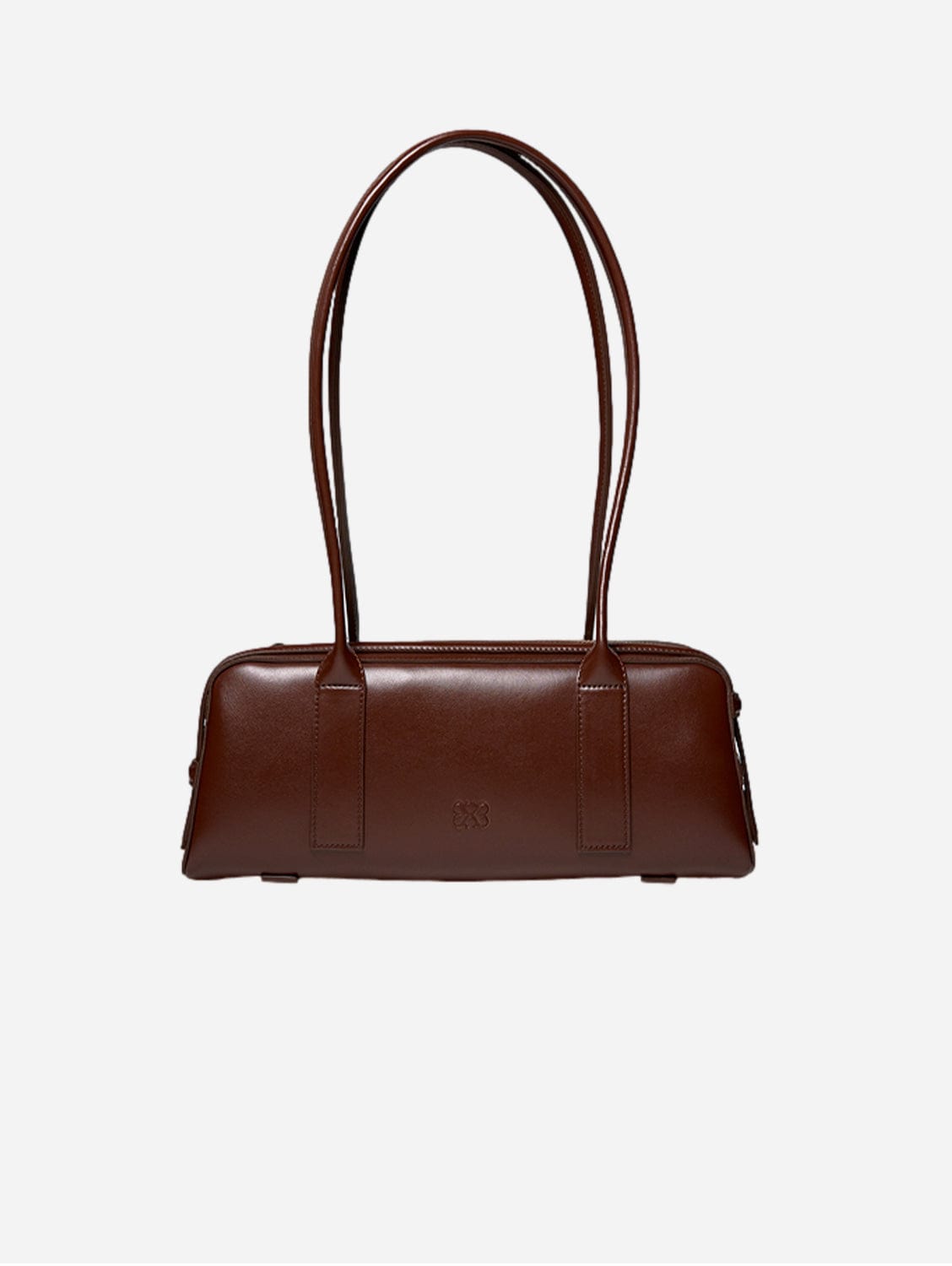 Paquin Vegan Italian Grape Leather Shoulder Bag for Women | Eco-Friendly Crossbody Purse | Sustainable Fashion Accessory for Work, Travel & Everyday Use | Cocoa Brown
