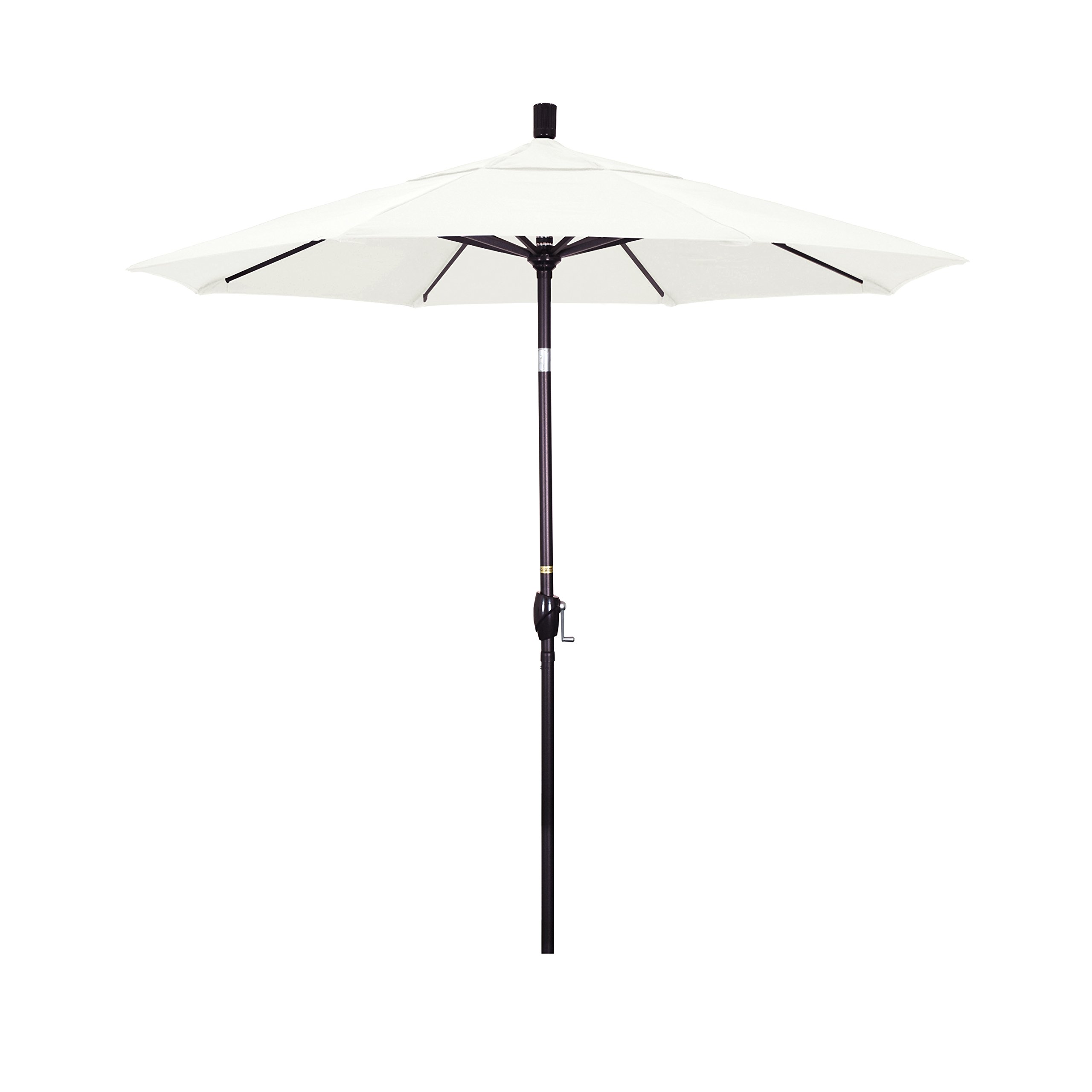 California Umbrella 10ft Round Aluminum Patio Umbrella - Outdoor Shade for Garden, Poolside, and Backyard Relaxation