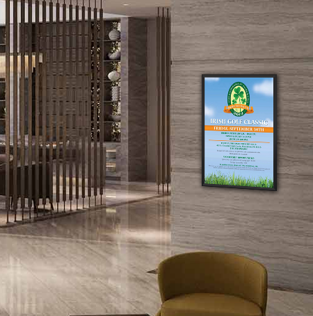 Extra Large 36 x 96 Inch Snap Frame - 1 5/8