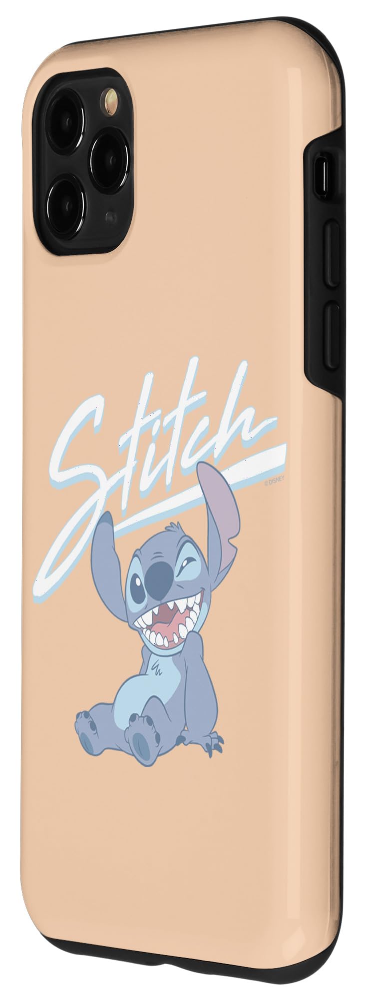 iPhone 11 Pro Max Case - Disney Lilo & Stitch Winking Stitch Portrait Design - Protective Phone Cover for Women & Men - Perfect for Disney Fans, Everyday Use & Gift Giving