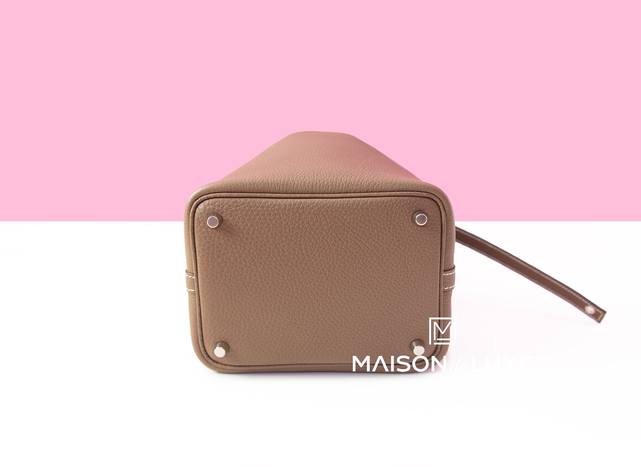 Authentic Hermes Picotin Lock 18 Bag in Etoupe - Luxury Handbag for Women, Perfect for Everyday Use & Special Occasions