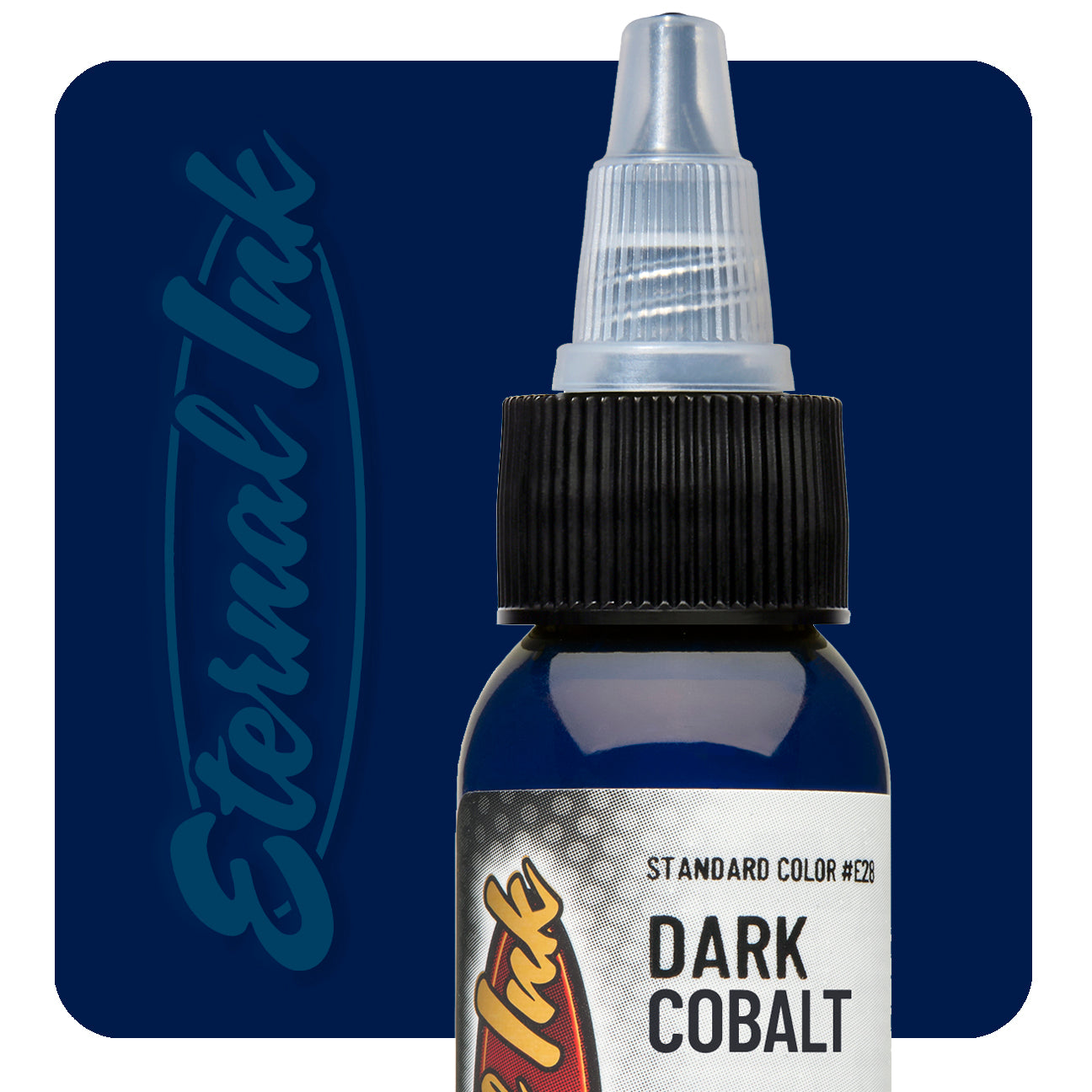 Eternal Dark Cobalt Ink - Premium Waterproof Fountain Pen Ink for Calligraphy, Drawing & Writing - Ideal for Artists, Writers & Professionals