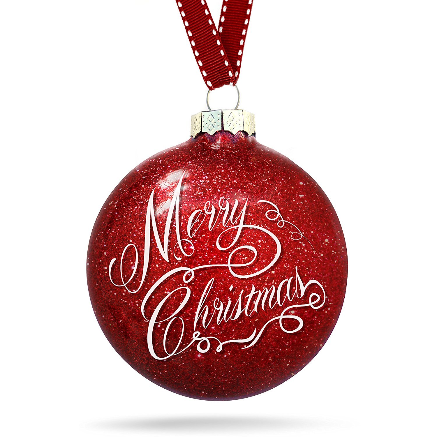 Christmas Medical Alert Red Gluten-Free Ornament - Perfect for Holiday Decor, Tree Topper & Festive Gift for People with Celiac Disease