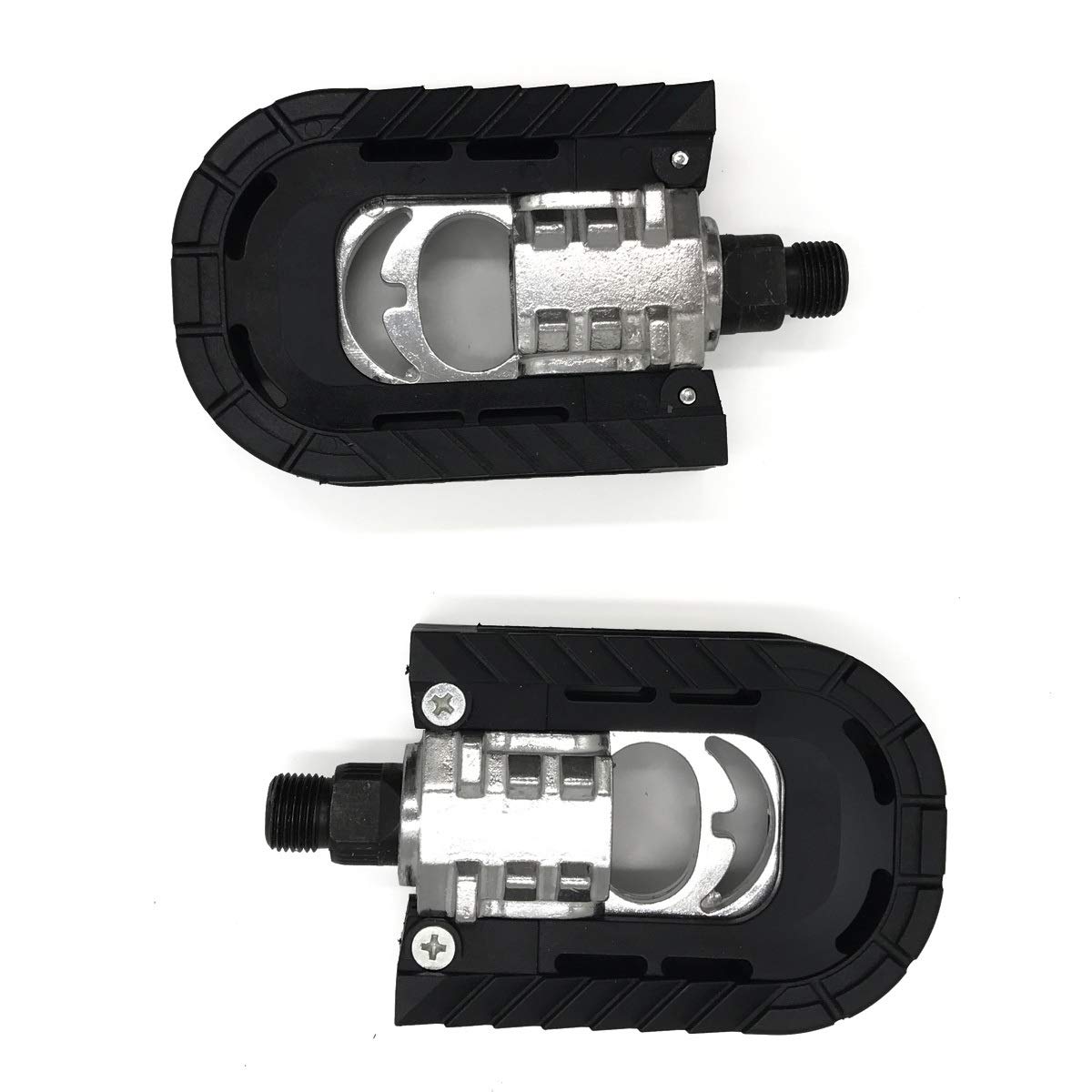 BlueSunshine Aluminum Alloy Folding Bike Pedals - 9/16