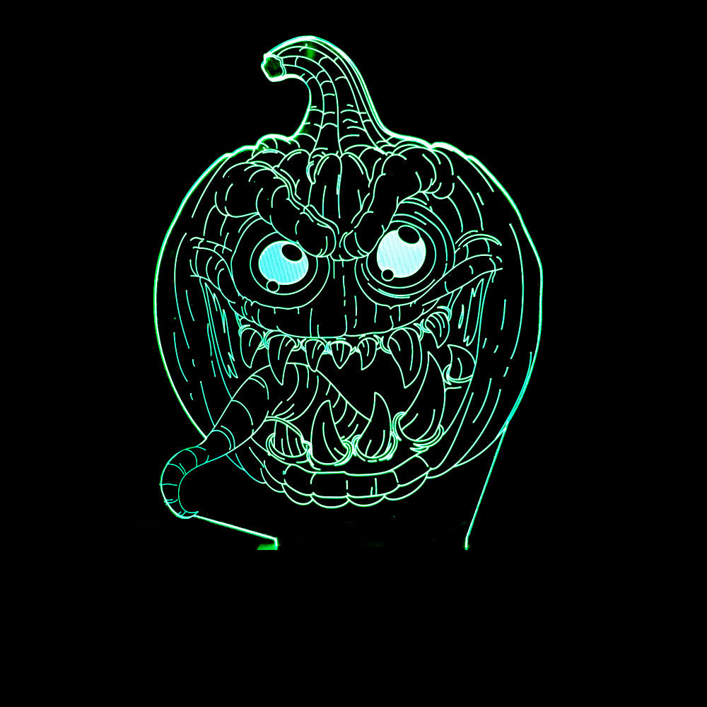 Halloween Pumpkin Lantern Decorations - Spooky Jack O'Lantern LED Light for Party, Home & Outdoor Decor