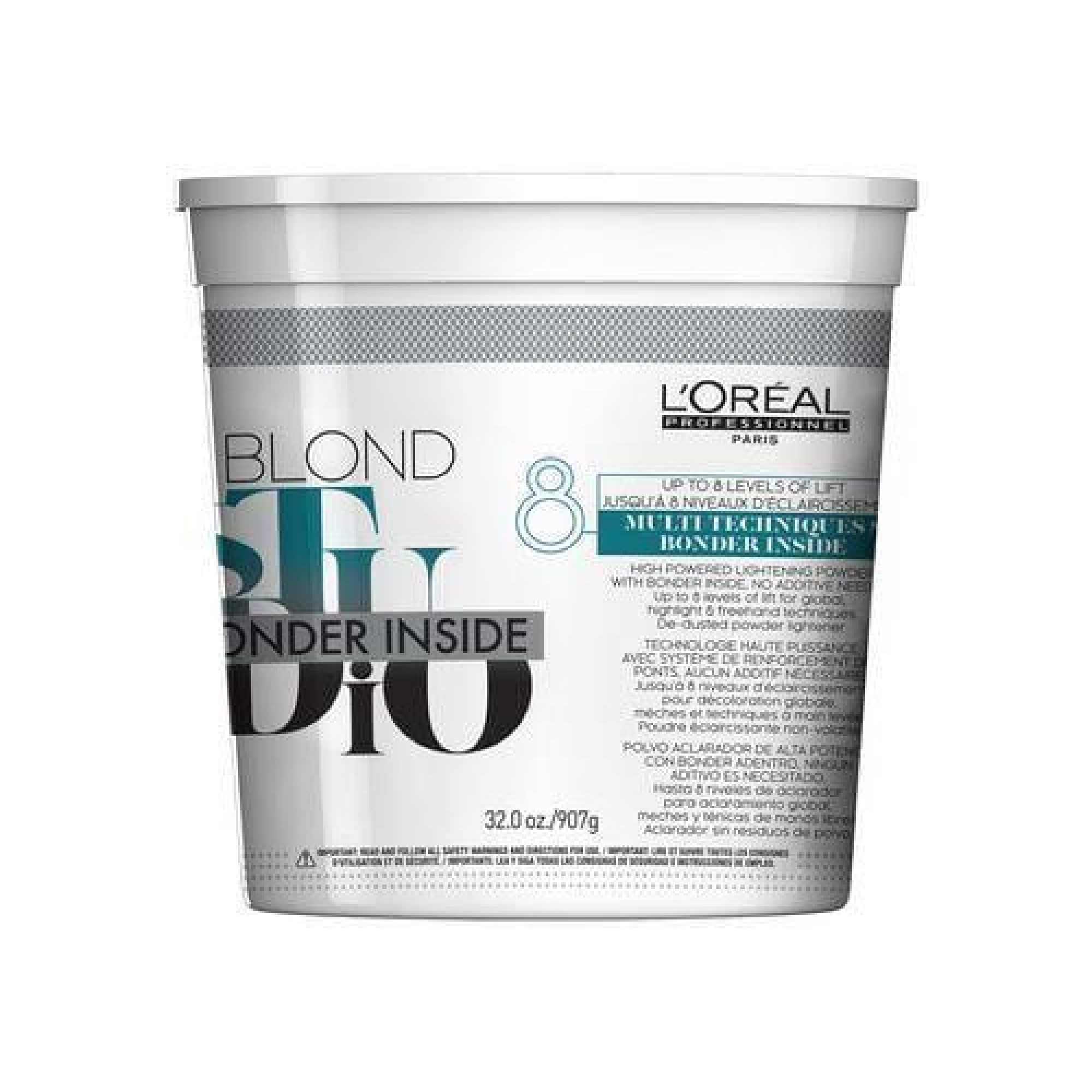 Blond Studio 8 Blonder Inside Bleach - Professional Hair Lightening Kit for Blonde Highlights & Balayage - Perfect for Salon Quality Results at Home