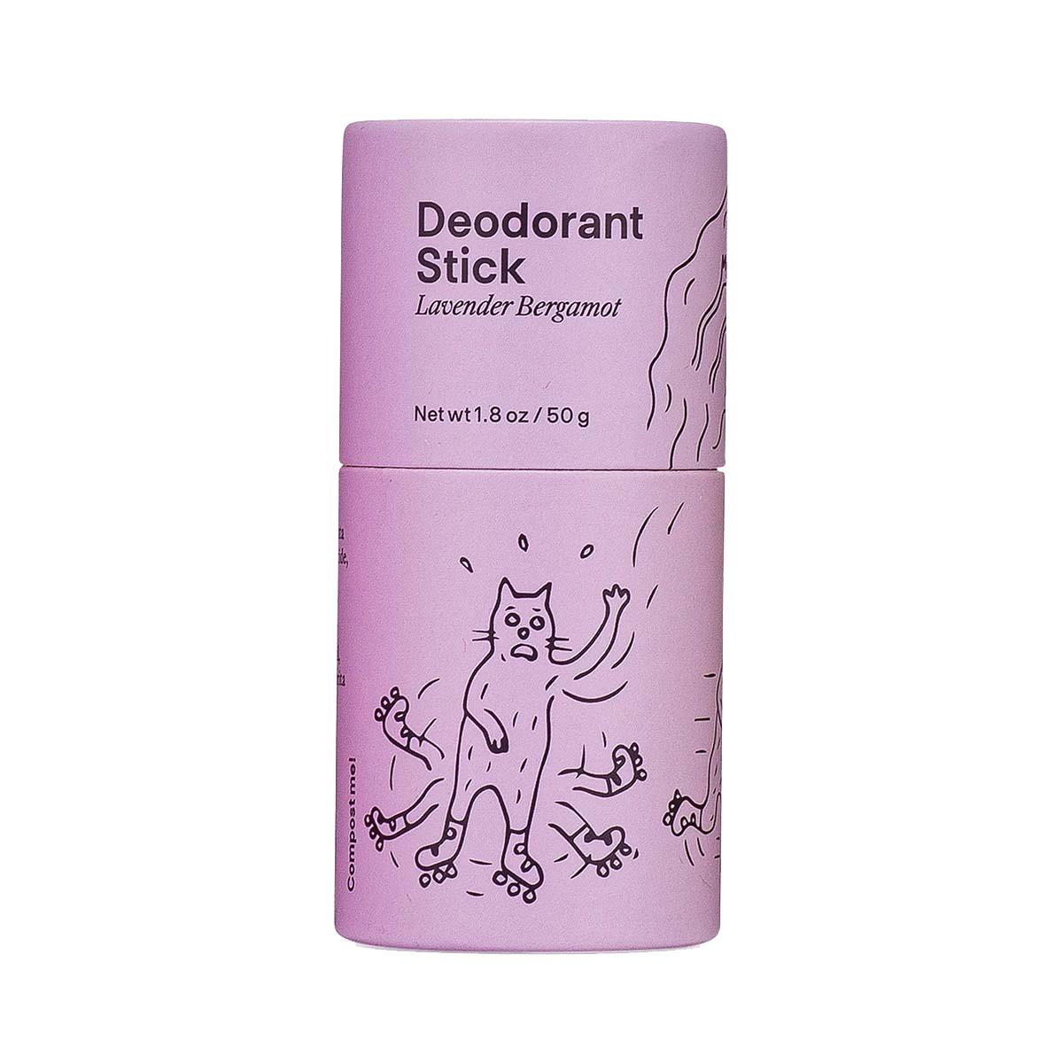 Natural Lavender Bergamot Deodorant Stick for Women & Men - All-Day Odor Protection, Aluminum-Free & Vegan - Perfect for Gym, Work & Outdoor Activities