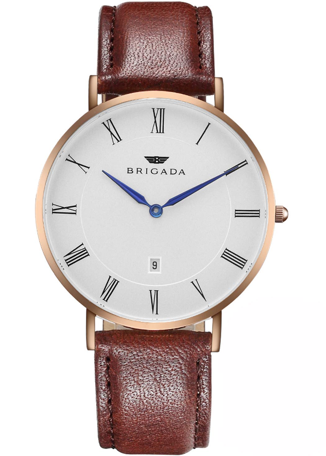 Minimalist Swiss Quartz Watch for Men & Women - Waterproof Business Casual Wristwatch - Perfect for Office, Dating & Everyday Wear