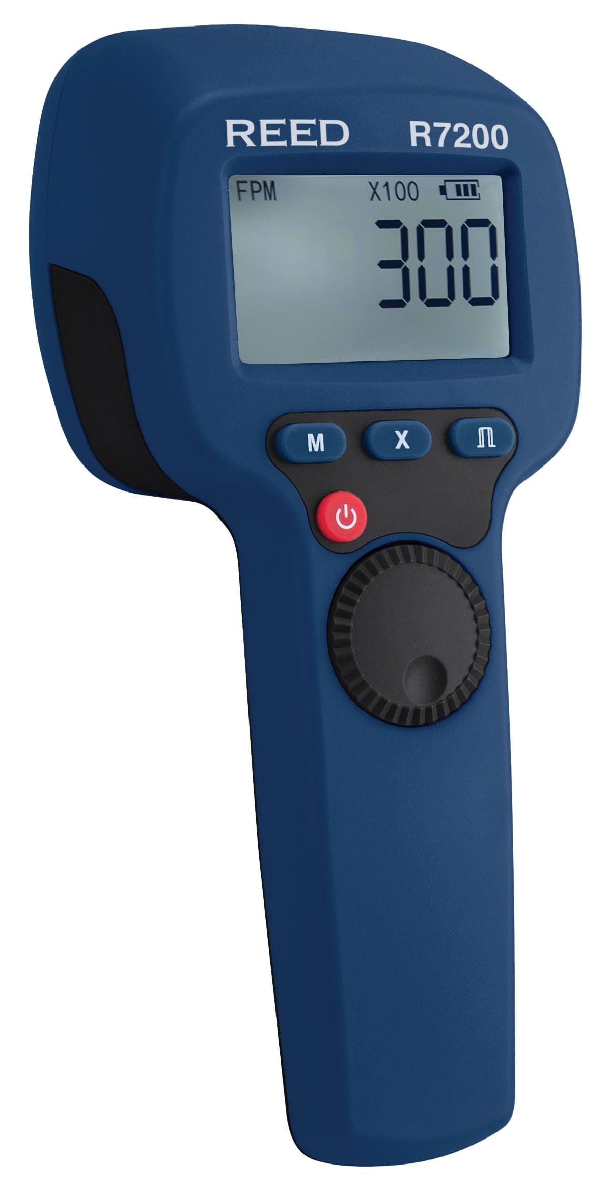 REED Instruments R7200 Digital LED Stroboscope - High Precision RPM Measurement Tool for Industrial Machinery, Motors, and Rotating Equipment | Perfect for Maintenance, Quality Control, and Production Line Monitoring