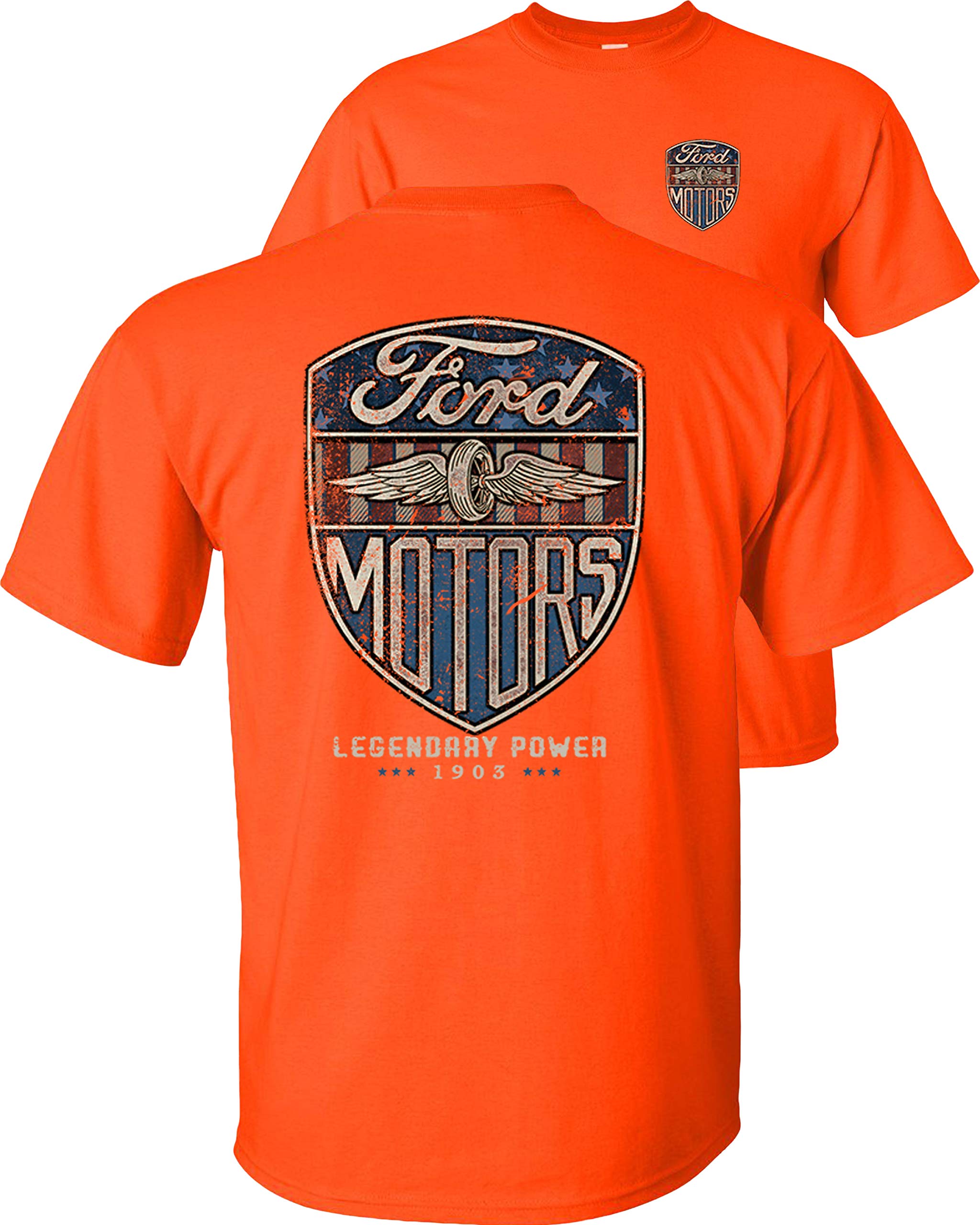 Vintage Ford Motors T-Shirt - Mustang F150 Mach 1 for Car Enthusiasts