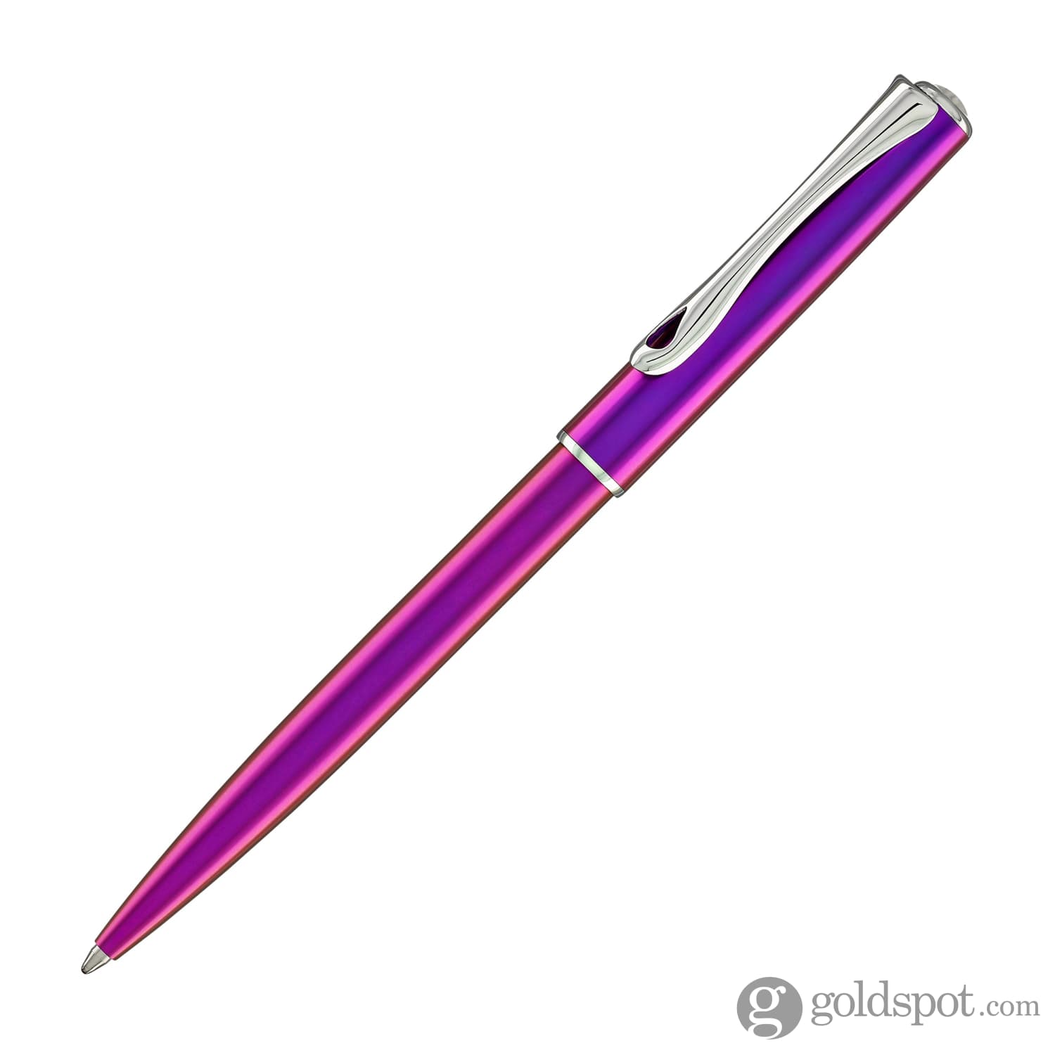 Diplomat Traveller Ballpoint Pen - Premium German Fountain Pen with Smooth Writing, Funky Fuchsia Color - Perfect for Business, Gifts & Everyday Use