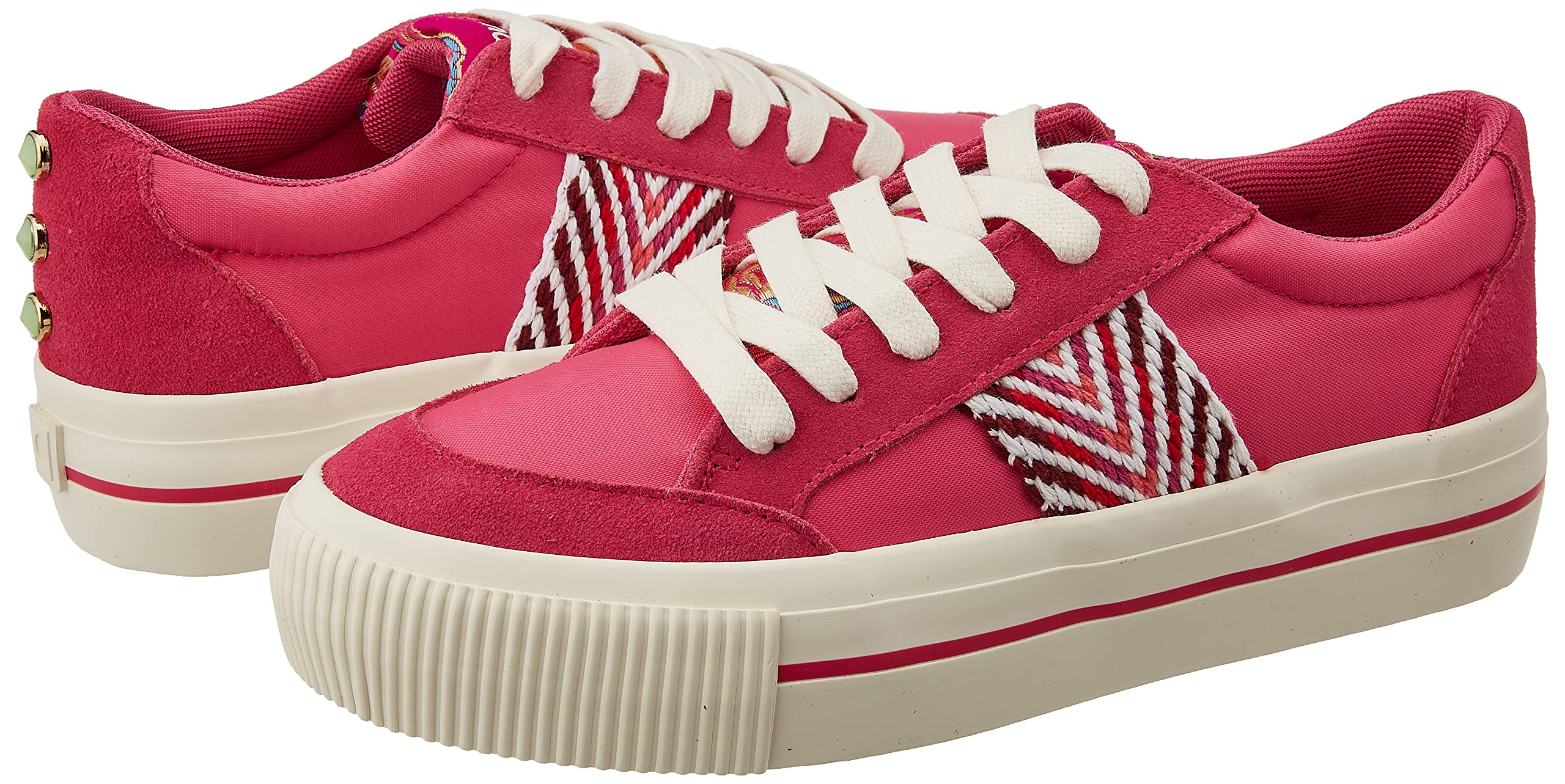 Desigual Women's Fashion Sneakers - Comfortable Casual Walking Shoes for Women | Perfect for Work, Travel & Everyday Wear