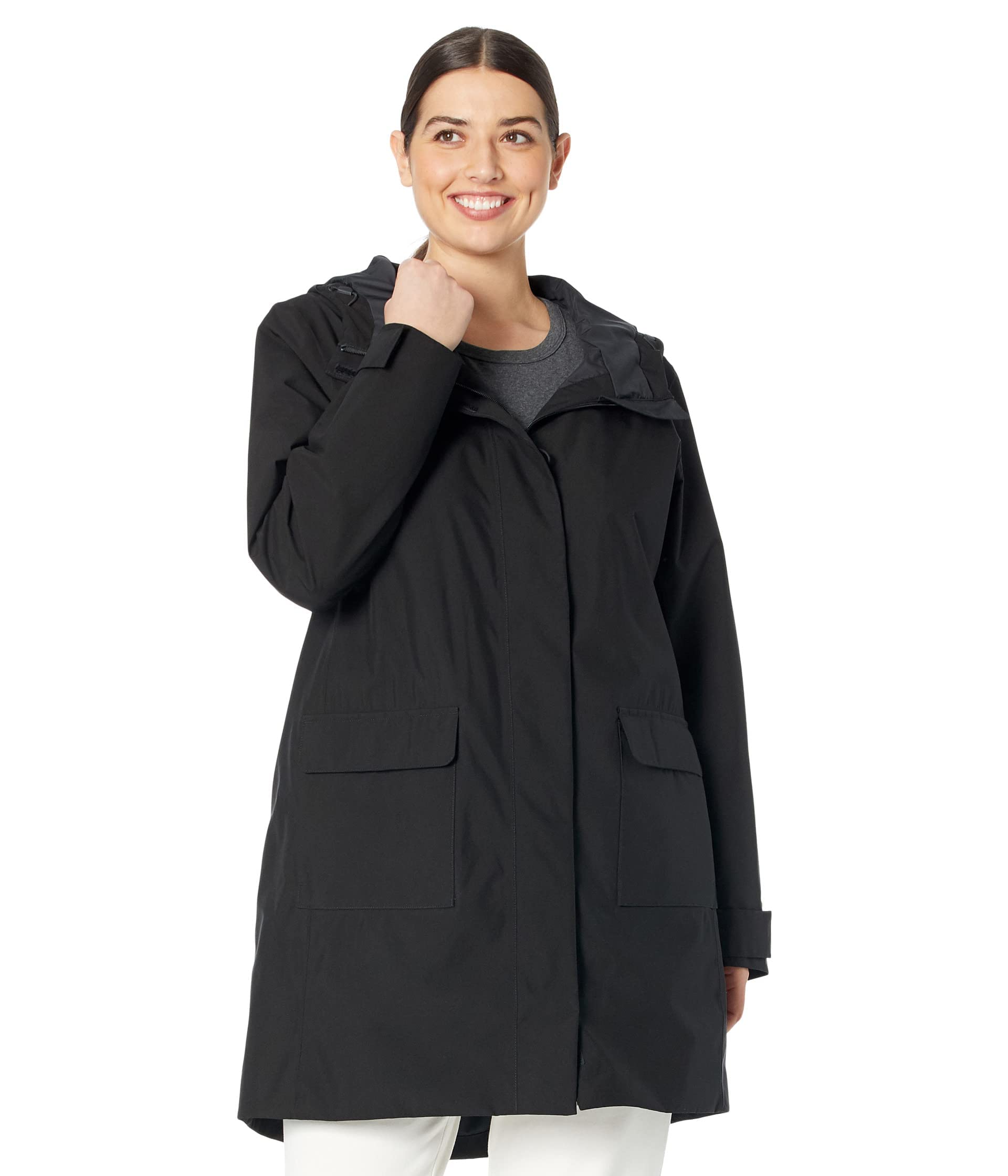 The North Face Women's City Breeze Rain Parka II Waterproof Jacket - Standard & Plus Sizes for Hiking, Commuting & Outdoor Adventures