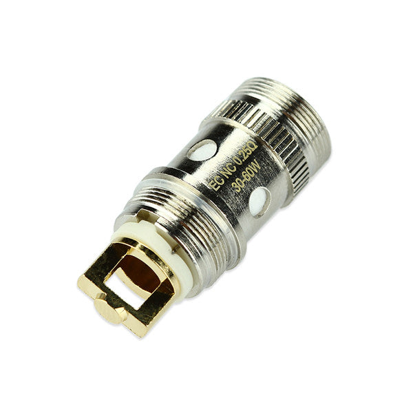 Eleaf EC NC 0.25ohm Replacement Coil 5-Pack - Compatible with iJust, Melo & Lemo Series - High Performance Vape Coils for Smooth Flavor & Dense Clouds - Perfect for Sub-Ohm Vaping & Cloud Chasing