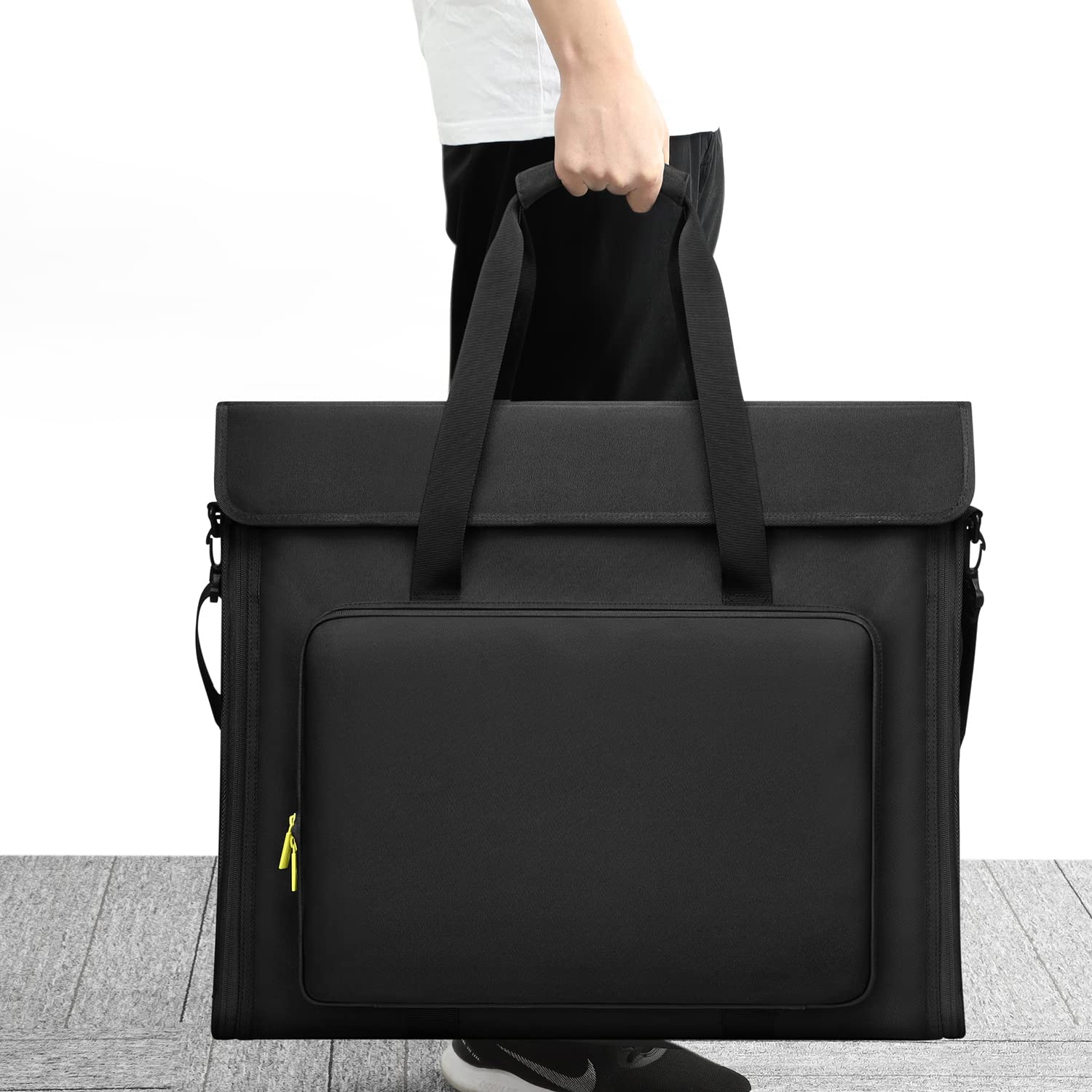21-24 Inch iMac LCD Screen Protective Tote Bag with Adjustable Shoulder Strap - Waterproof Travel & Storage Carrying Case for Apple Desktop Computer - Perfect for Office, Home Use & Business Trips