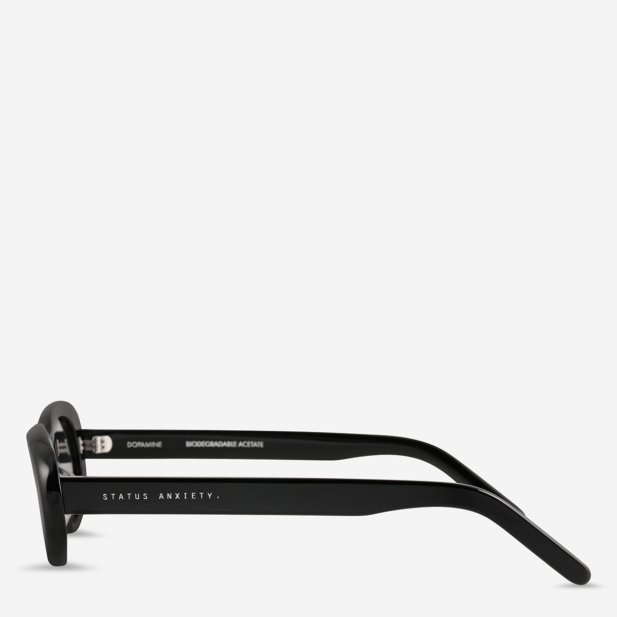 Dopamine Sunglasses for Women & Men - Trendy Black UV Protection Shades for Outdoor Activities, Driving, and Beach Vacations