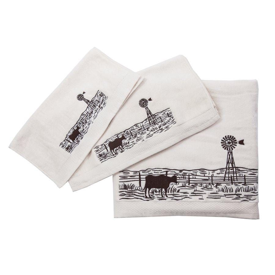Premium Jasper 3-Piece Bath Towel Set - Soft & Absorbent Cream-Colored Luxury Towels for Bathroom, Spa & Guest Use