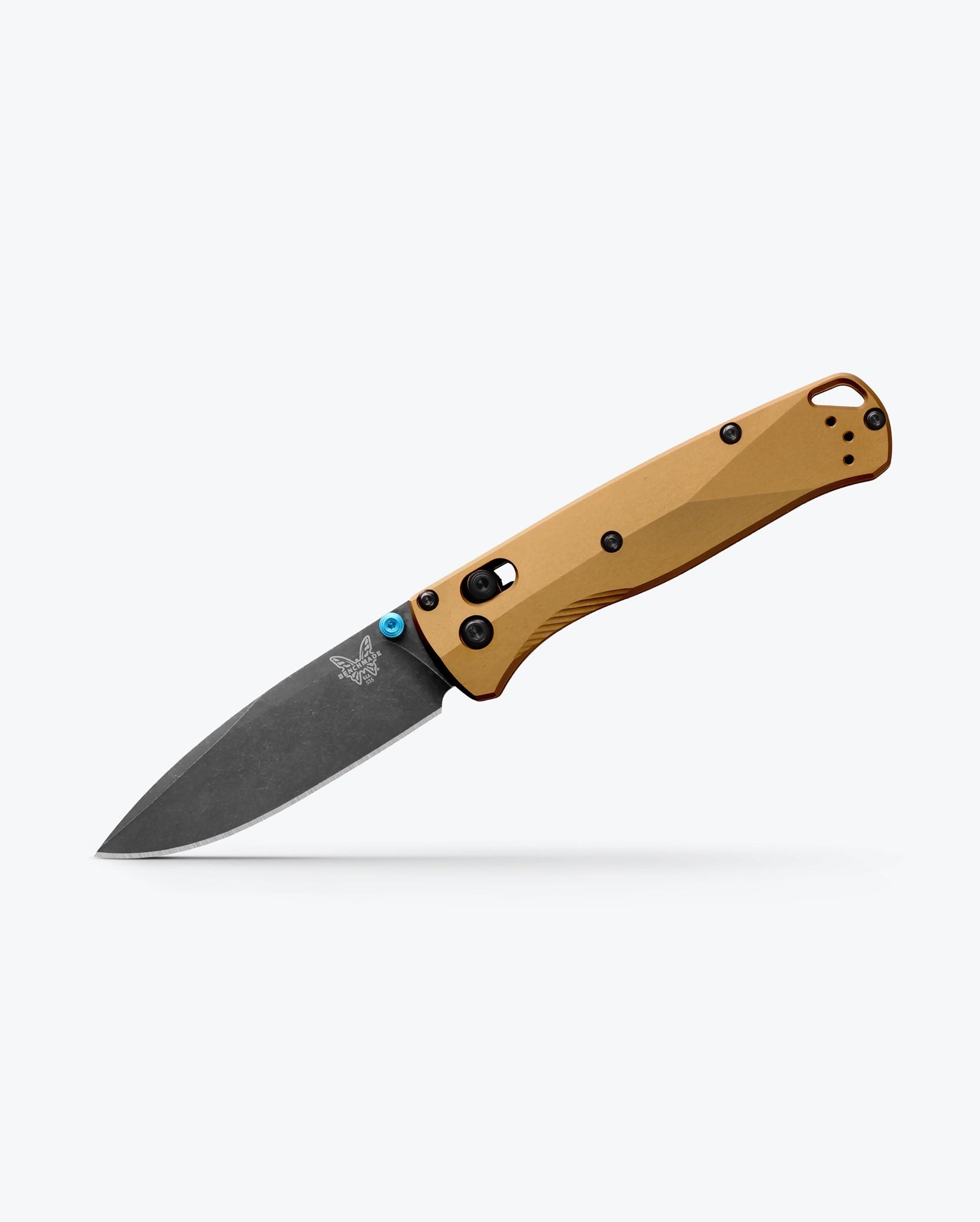 Bugout® Burnt Brass Aluminum Knife - EDC Pocket Knife for Outdoor Camping, Hiking & Survival Gear