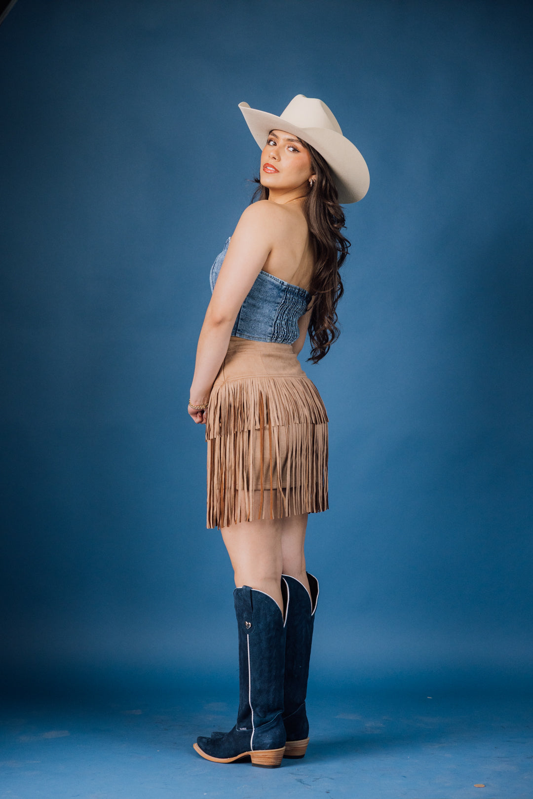 Stylish Tiered Fringe Mini Skirt for Women - Trendy Party & Festival Outfit - Perfect for Concerts, Clubbing, and Summer Fashion