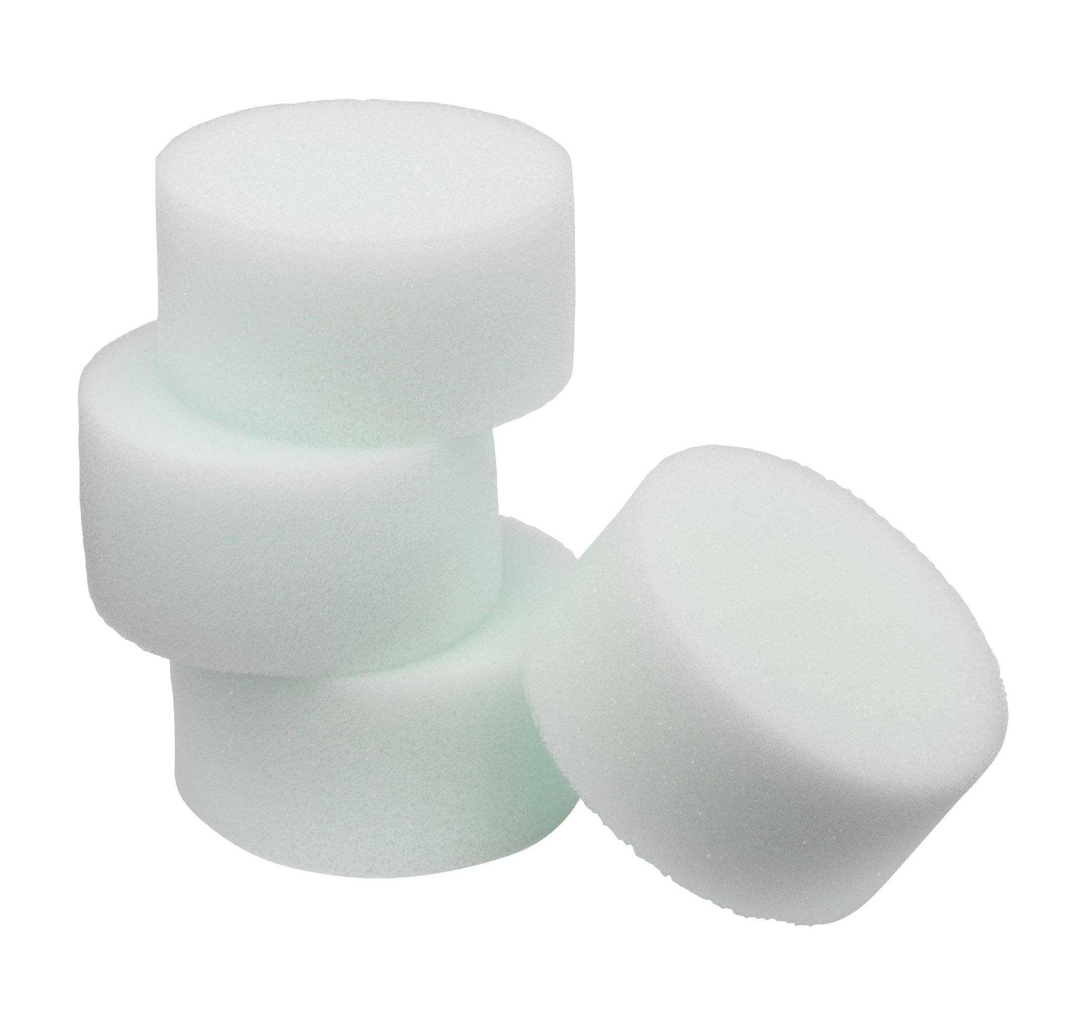 Snazaroo Professional Face Paint Sponges - High Density Foam Makeup Applicators (Pack of 4, White) for Halloween, Cosplay & Body Art