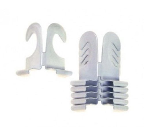 PANACEA PRODUCTS 6-Pack White Ceiling Hooks (Mfr Part No. 86303) - Perfect for Hanging Plants, Lights & Home Decor