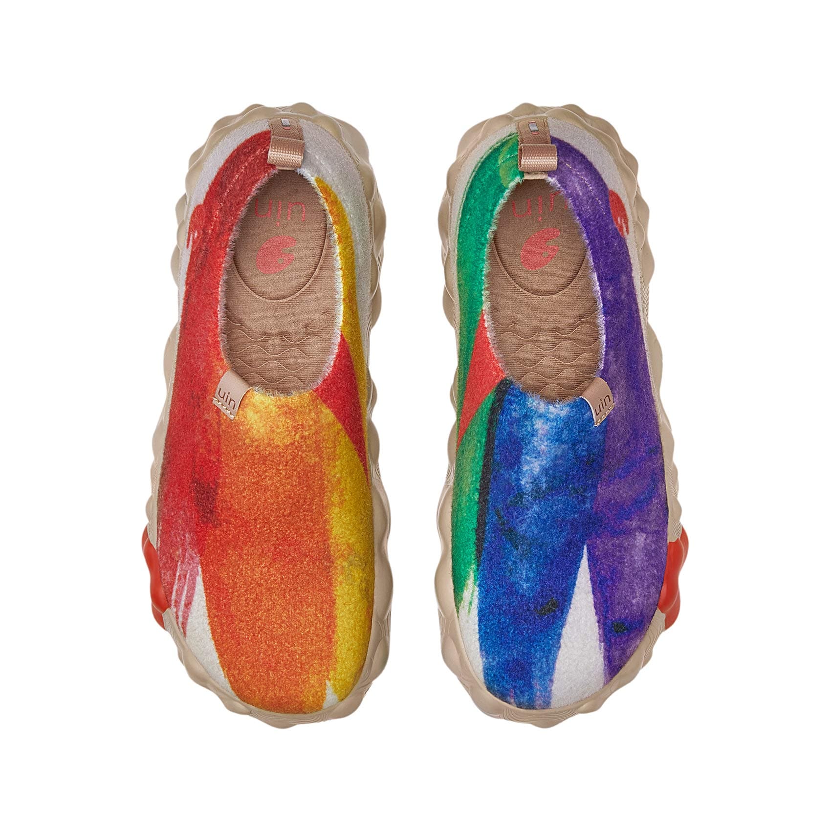 Rainbow Crush 2 Toledo VI Men's Sneakers - Trendy Colorful Casual Shoes for Running & Walking - Perfect for Gym, Workout & Street Style Fashion