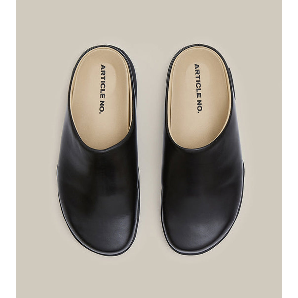 Vagabond Black Calf Leather Mules - Comfortable Slip-On Shoes for Women | Perfect for Casual Outings, Office Wear & Everyday Comfort