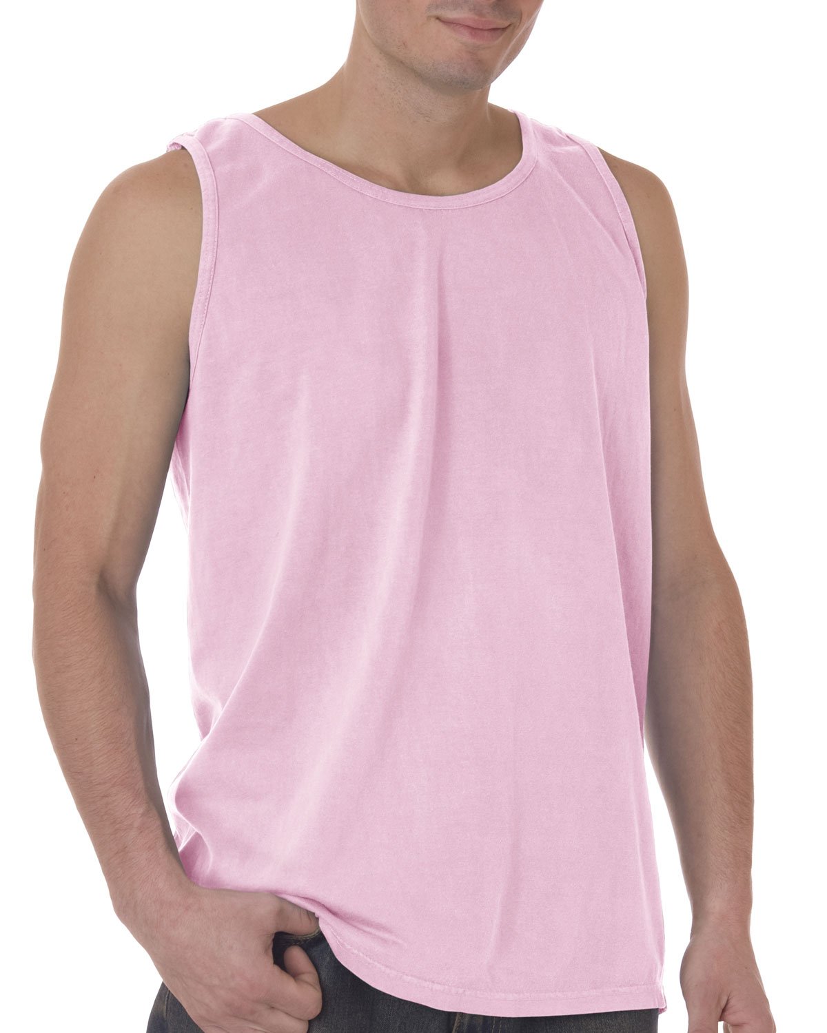 Comfort Colors 6.1 oz Ringspun Garment-Dyed Cotton Tank Top for Women - Soft Vintage Style Casual Wear for Summer, Beach & Lounge