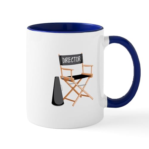 White/Navy Inside - Director Mugs