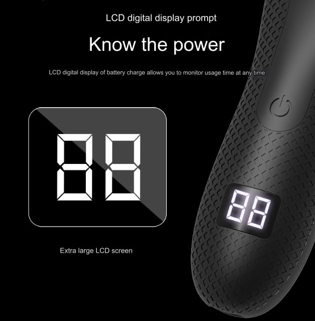 VRSGS Electric Body Trimmer for Men - Waterproof Beard & Pubic Hair Groomer, Full Body Shaver for Smooth Skin | Perfect for Travel, Gym & Daily Grooming Routine