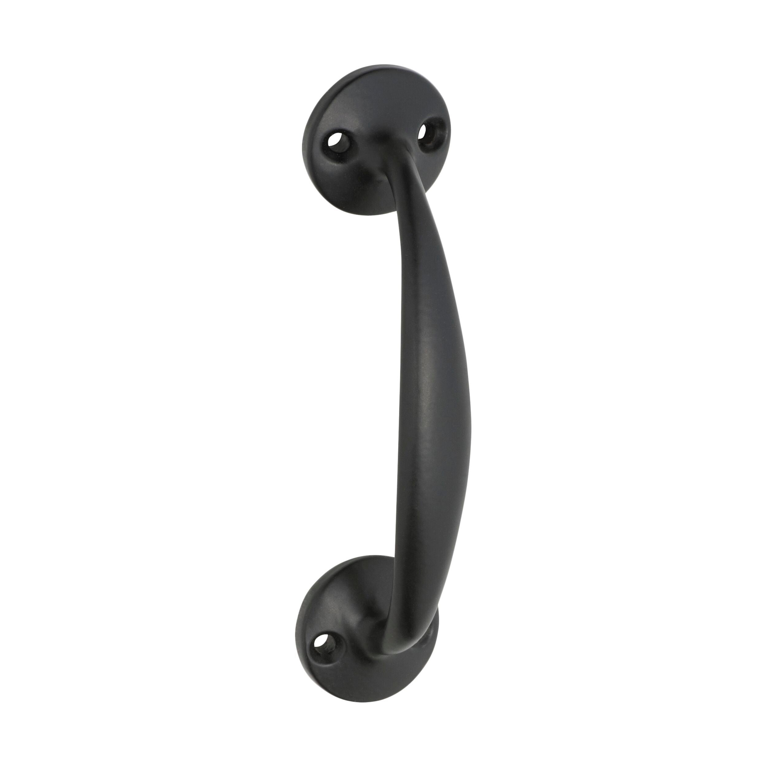 Vintage 1964 Pull Handle Telephone - Matte Black Finish (L110xP30mm) - Perfect for Retro Home Decor, Office, and Themed Events