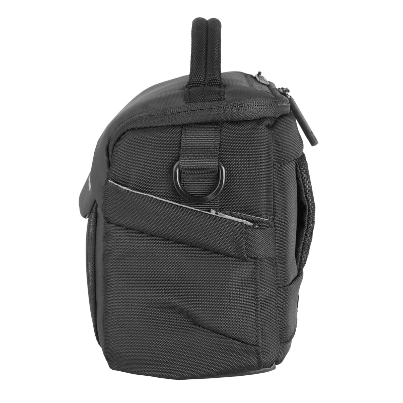 VEO 24M Black Camera Shoulder Bag - Waterproof DSLR/SLR Camera Case with Adjustable Strap for Photographers & Travel - Perfect for Outdoor Shooting, Travel Photography & Daily Use