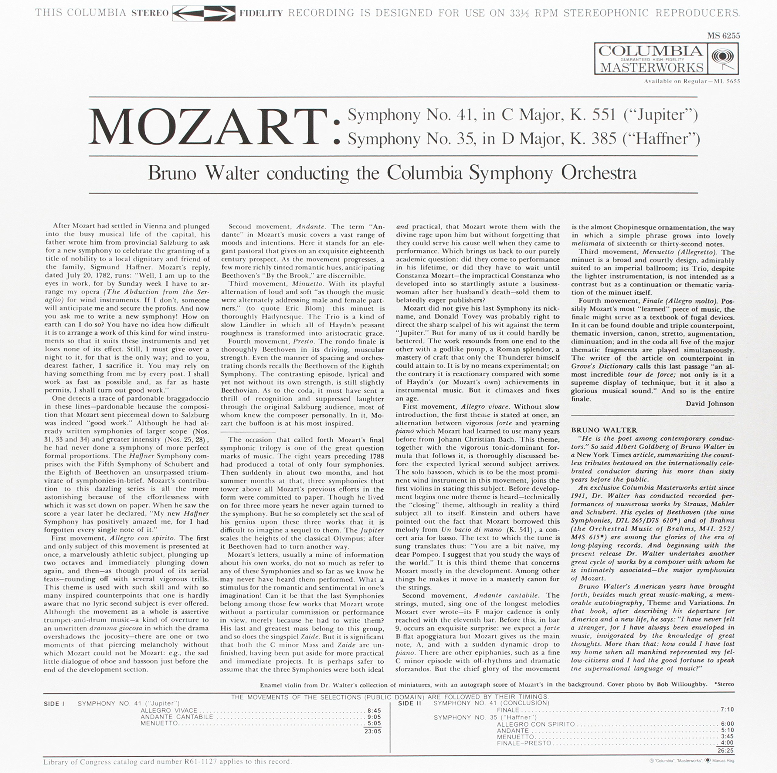 Mozart Symphonies 35 & 41: Essential Classical Masterpieces for Study, Relaxation & Concert Performances