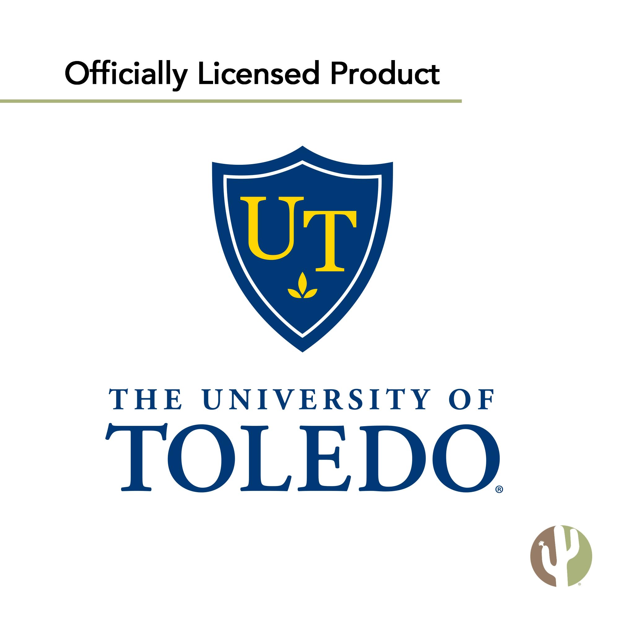 University of Toledo UT Rockets Vinyl Decals Sticker Sheet (13.39x10.98 Inch) - Desert Cactus Design for Laptop, Water Bottle, Car & Scrapbook - Perfect for College Pride, School Spirit & Fan Gifts