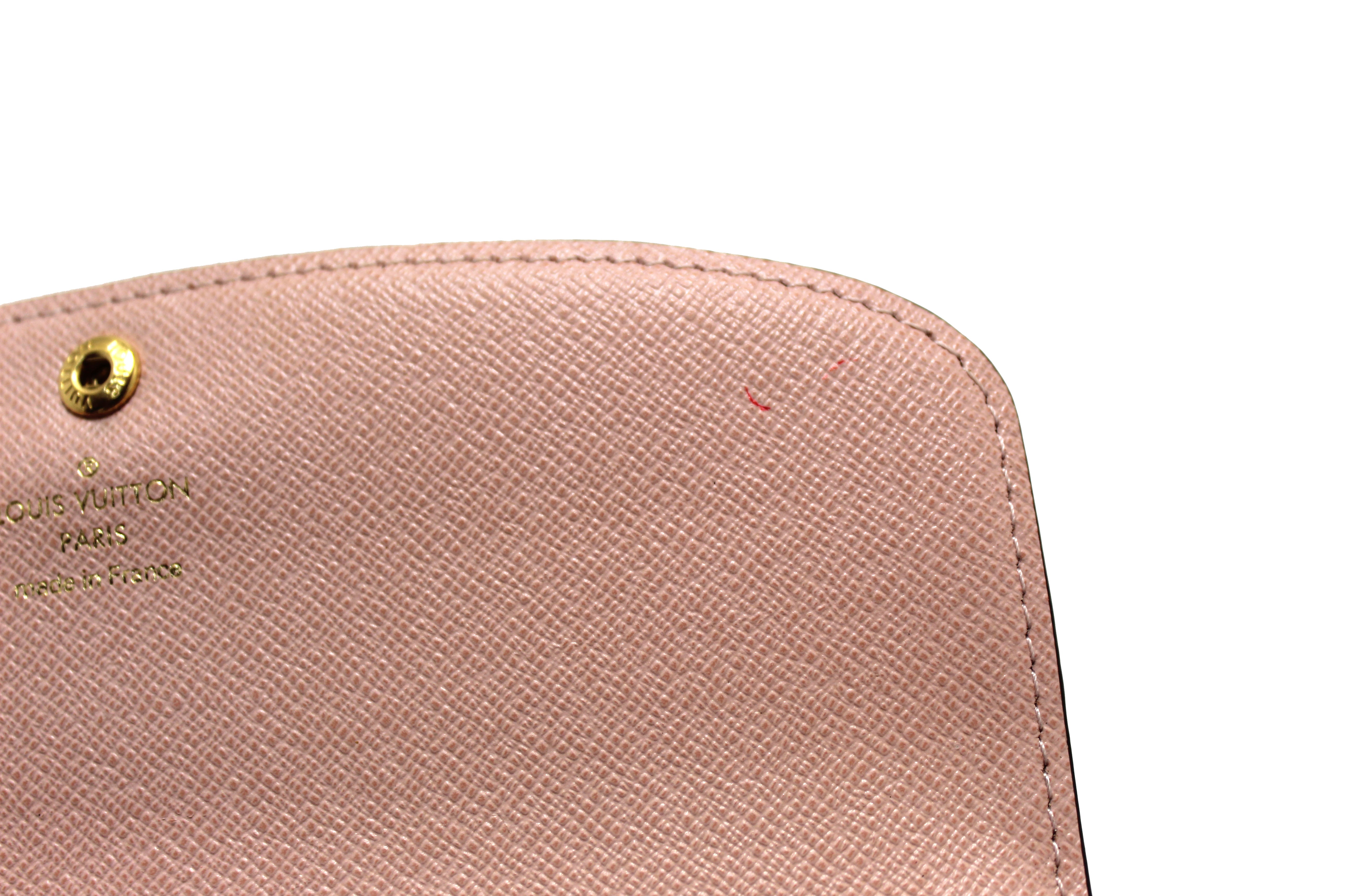 Authentic Louis Vuitton Emilie Wallet - Monogram Canvas Rose Pink Women's Compact Wallet for Everyday Use & Luxury Fashion Accessory