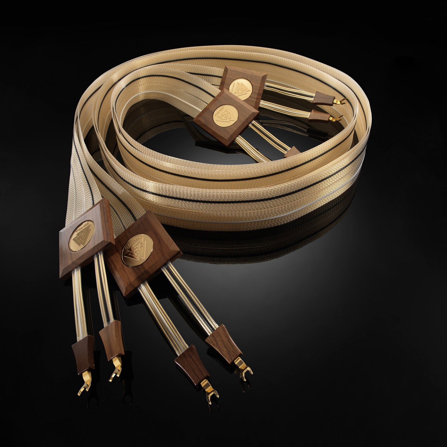 Premium Nordost Odin Gold Speaker Cables - High-End Audio Cables for Home Theater & Hi-Fi Systems - Perfect for Audiophiles & Music Enthusiasts