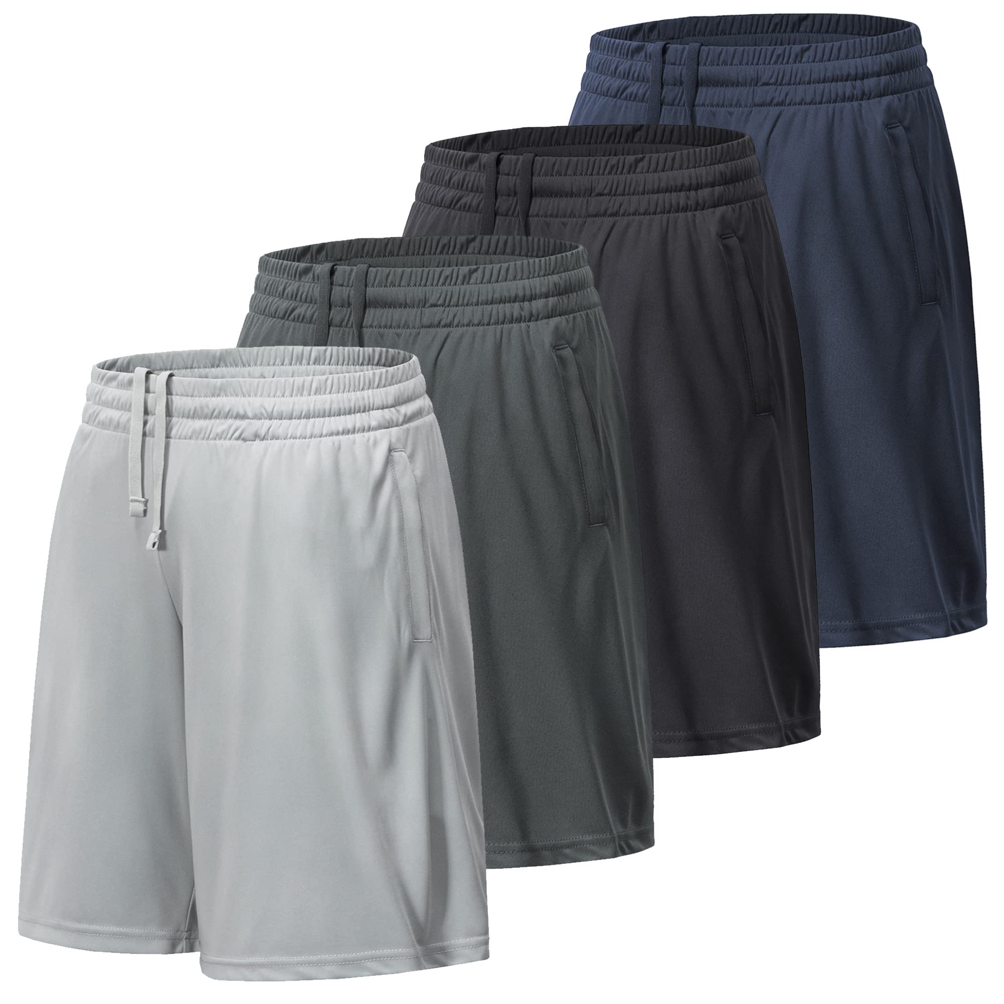 MLYENX Men's Workout Shorts - Breathable Gym & Running Athletic Shorts with Pockets for Men | Perfect for Training, Jogging & Outdoor Activities