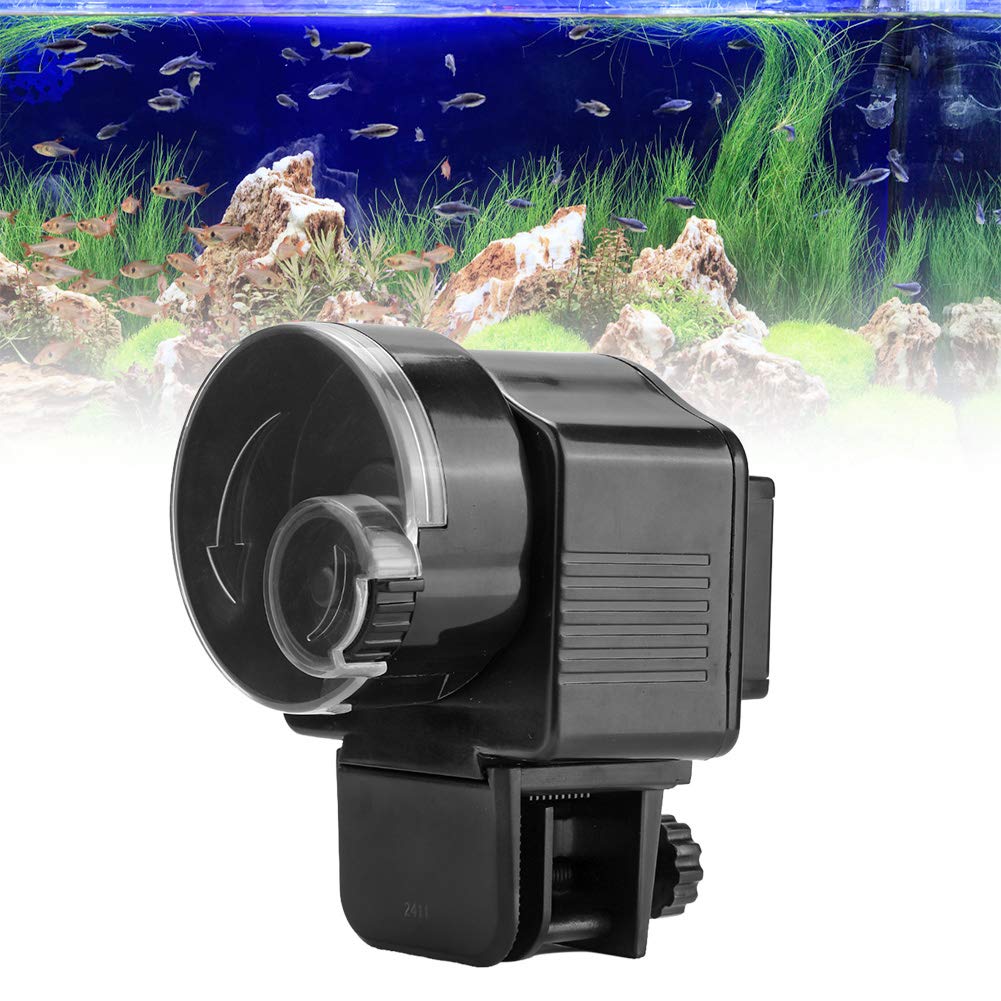 Automatic Fish Feeder for Aquarium - Programmable Fish Food Dispenser with Timer for Home Fish Tank | Perfect for Vacation & Daily Feeding