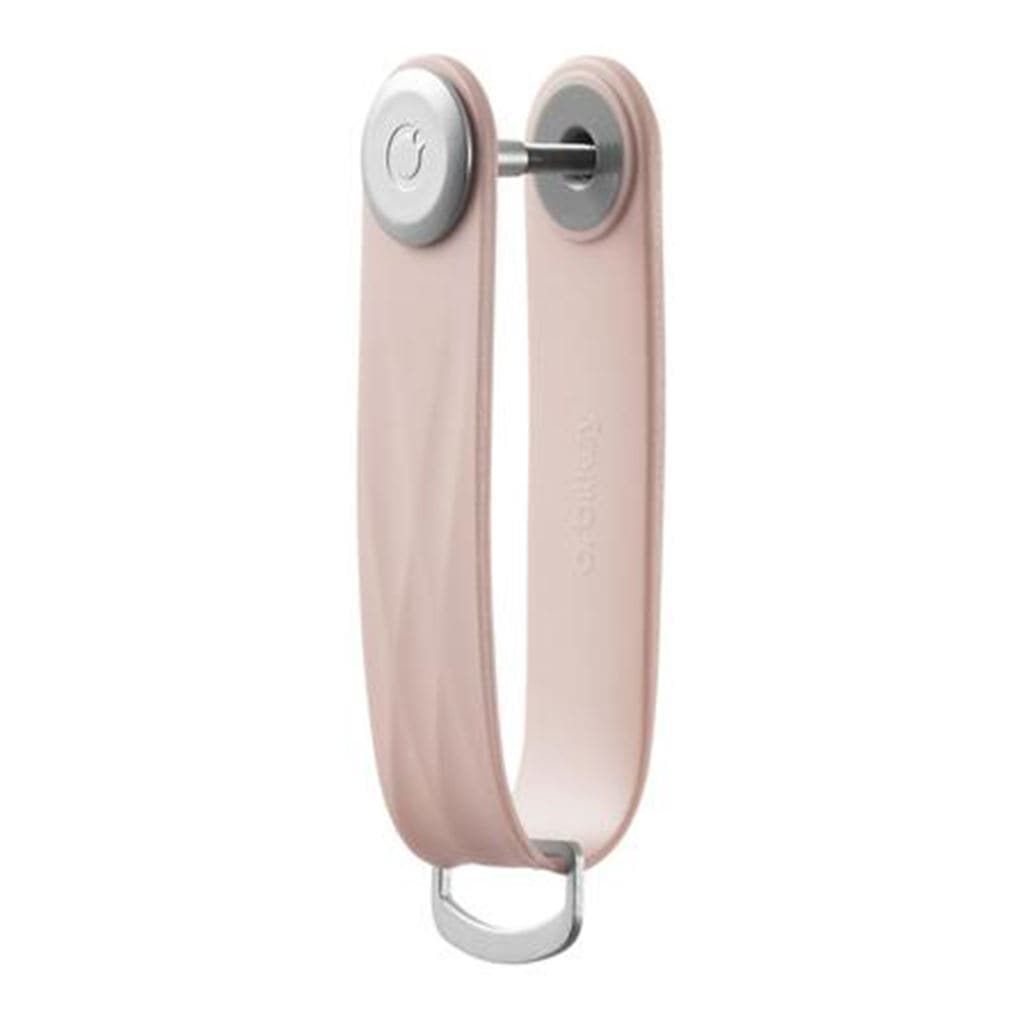 Orbitkey Active 2.0 Key Organizer - Slim Minimalist Key Holder for Home, Office & Travel - Dusty Pink | Perfect for Keychain, Car Keys & House Keys Organization