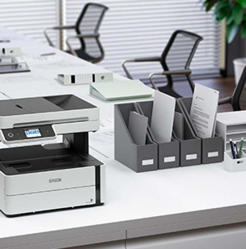 EcoTank Monochrome M3170 All-in-One Duplex Wi-Fi InkTank Printer - Wireless Home & Office Printing with High-Yield Ink Bottles for Cost-Effective Printing