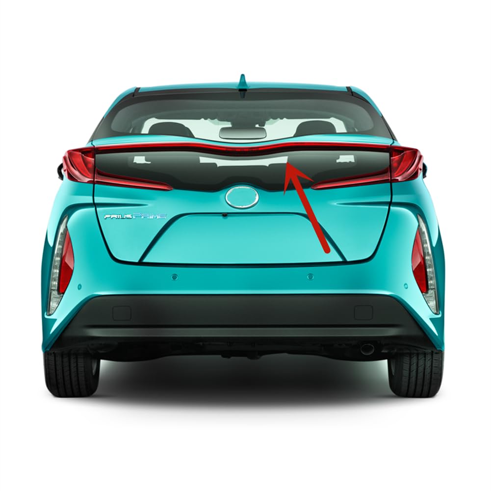 Heated Rear Window Glass for Toyota Prius Prime 2017-2022 | Defogger Back Glass Replacement | Perfect for Winter Driving & Defrosting in Cold Weather