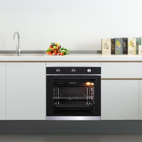 VATTI 75L Built-in Electric Oven E750109 G1G1KF - Perfect for Baking, Roasting & Broiling in Modern Kitchens