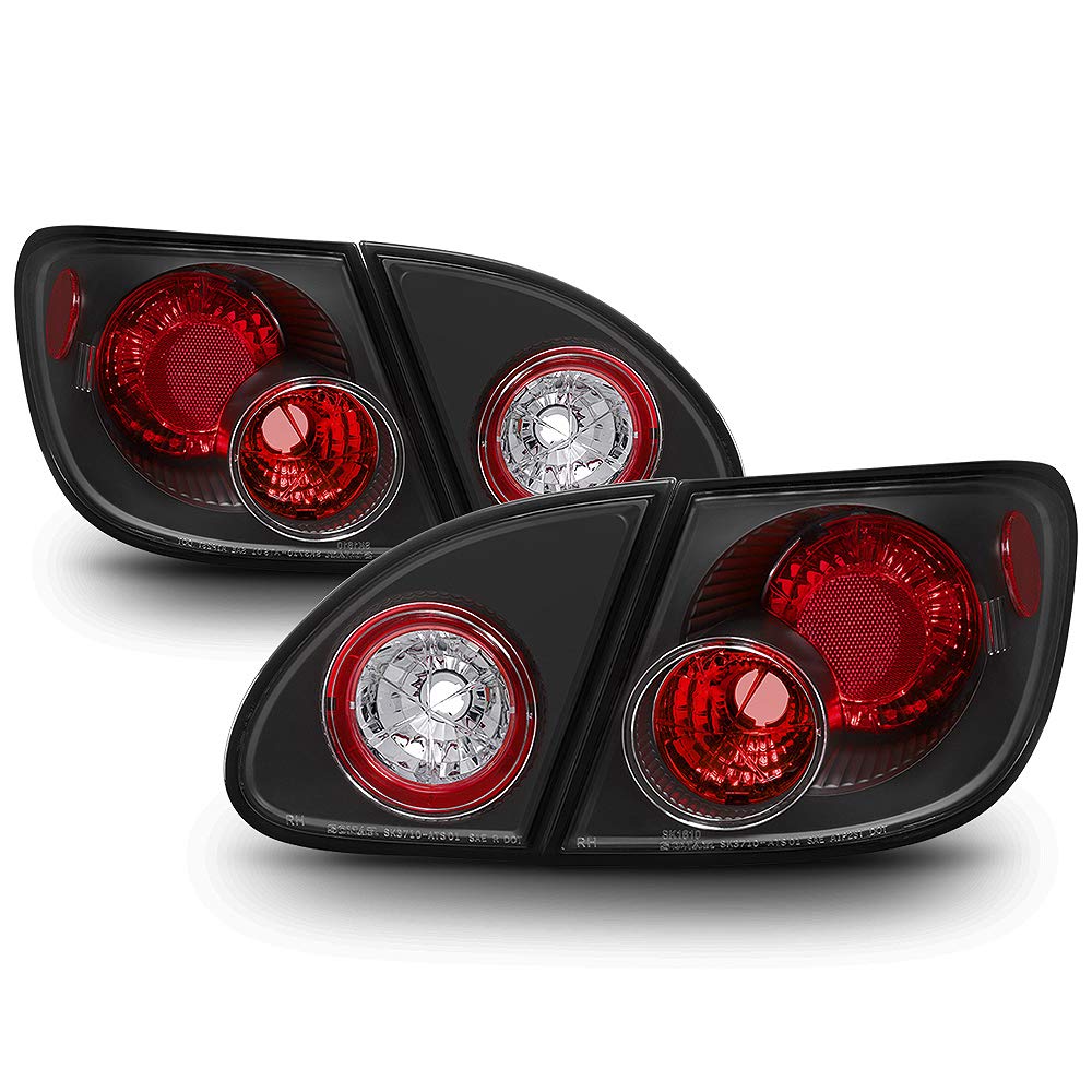 ACANII LED Tail Lights Brake Lamps for 2003-2008 Toyota Corolla - Left & Right Pair (2004 2005 2006 2007 Models) - Enhanced Visibility & Style for Night Driving & Car Customization
