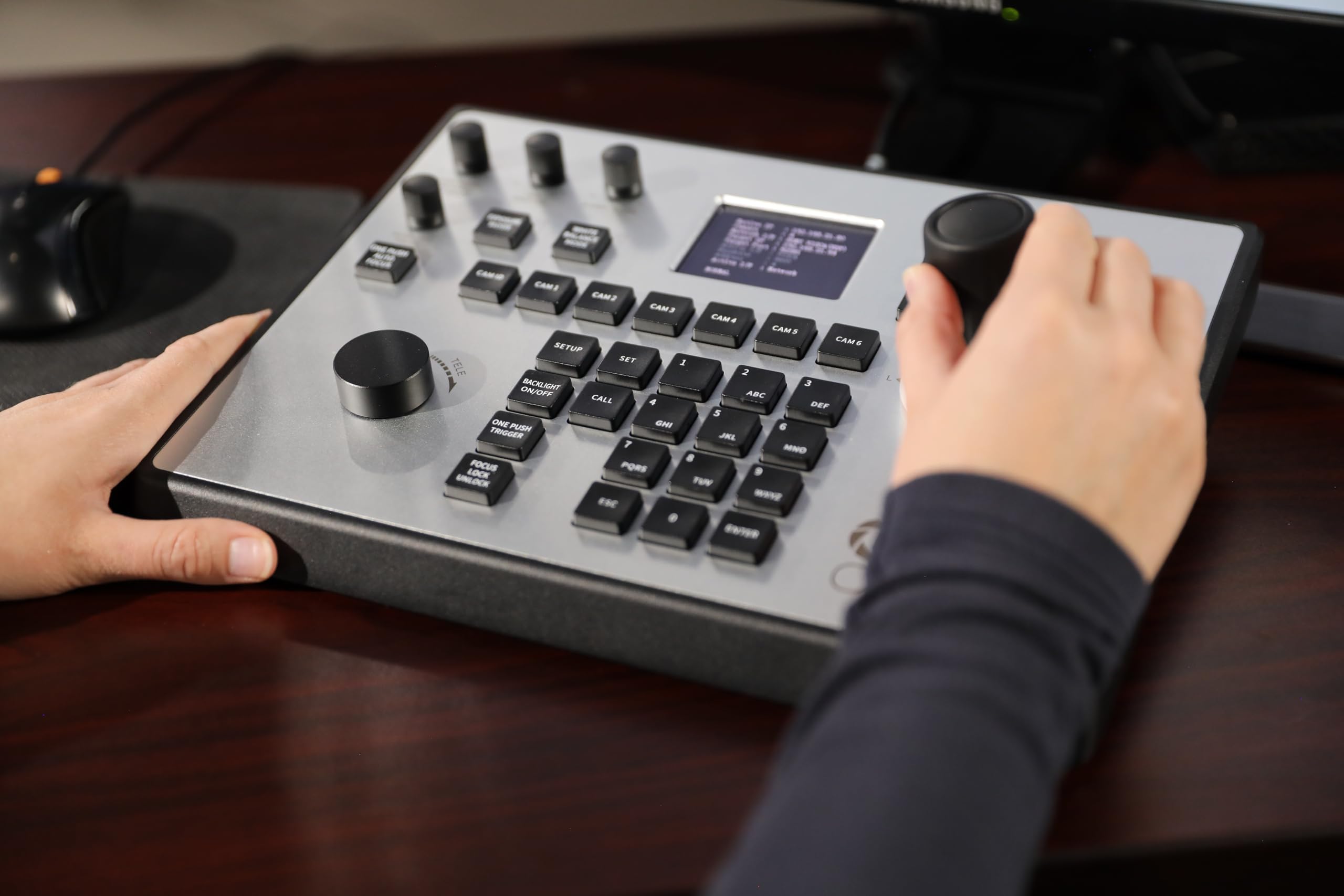 PTZOptics Producer SE Bundle: 3x 20X HD 1080p PTZ Cameras with Auto Tracking, IP/Serial Joystick Controller & CMP - Perfect for Live Streaming, Video Conferencing, and Broadcast Studios