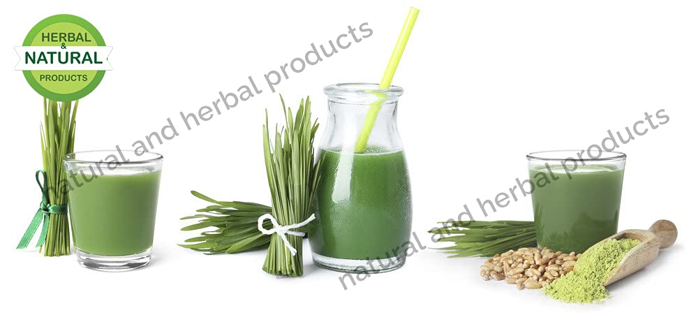 Organic Wheatgrass Powder for Weight Loss, Skin & Hair Care - 100g | Detox, Glowing Skin Mask, Immunity Booster | Smoothies, Juices & Wellness Drinks