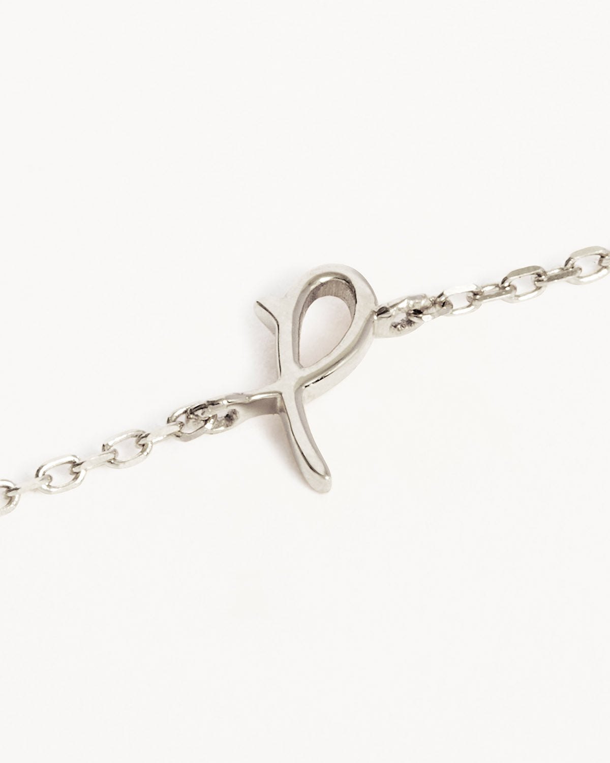 Sterling Silver Love Letter Bracelet - Engraved Romantic Gift for Her - Perfect for Anniversaries, Valentine's Day & Special Occasions