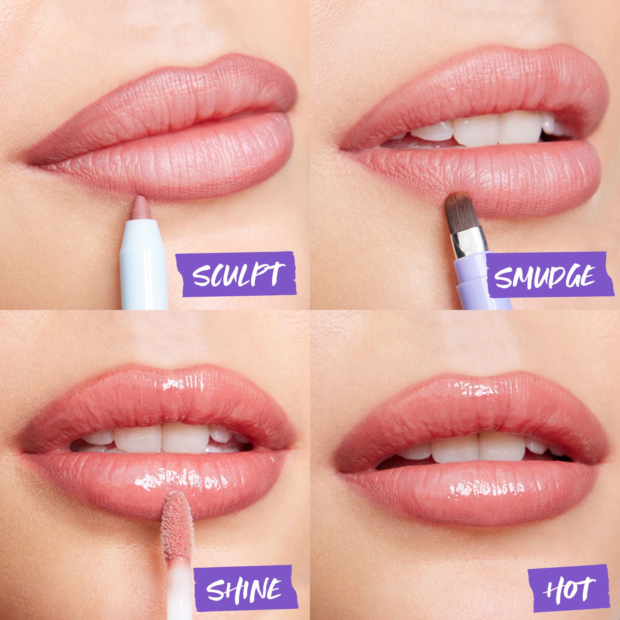 Hotliner Hyaluronic Acid Contouring Lip Liner - Long Lasting Waterproof Lip Pencil for Plump Lips | Perfect for Everyday Wear, Date Night & Special Occasions