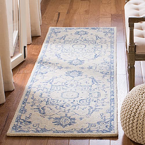 Ivory/Blue